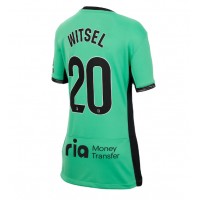 Camisa de Futebol Atletico Madrid Axel Witsel #20 Equipamento Alternativo Mulheres 2023-24 Manga Curta